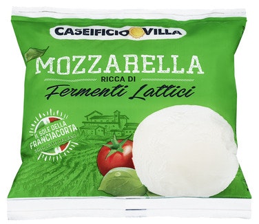 Bilde: © Caseificio Villa / Oda Caseificio Villa Fersk Mozzarella 125 g