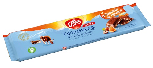 Bilde: © Freia / Kolonial.no Freia Firkløver Appelsin, Nøtter og Havsalt, 200 g