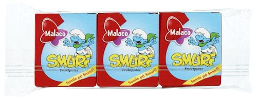 Bilde: © Malaco / Oda Malaco Smurf Fruktpastiller Assortert