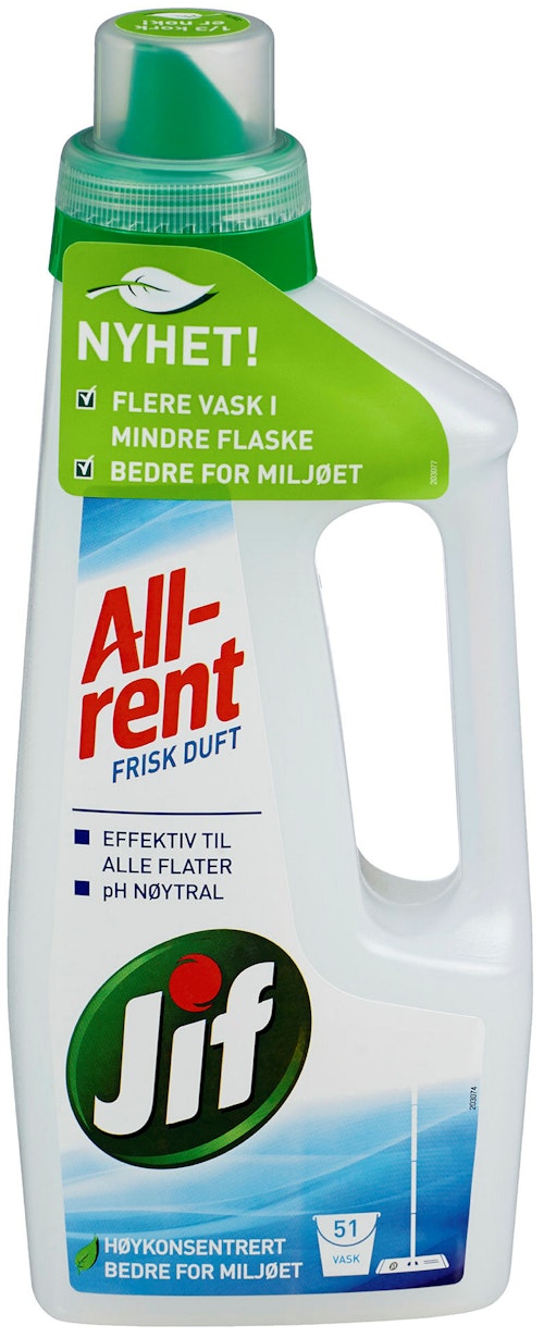 Bilde: © Jif / Kolonial.no Jif Allrent Frisk Duft 595 ml