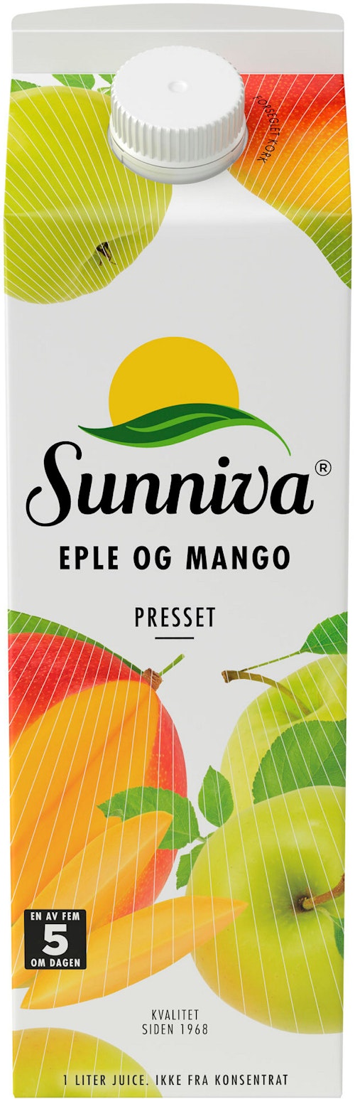 Bilde: © Sunniva / Oda Sunniva Premium Mango og Eplejuice