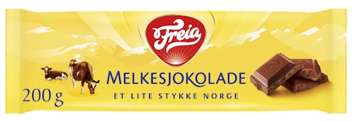 Bilde: © Freia / Oda Freia Melkesjokolade 200 g