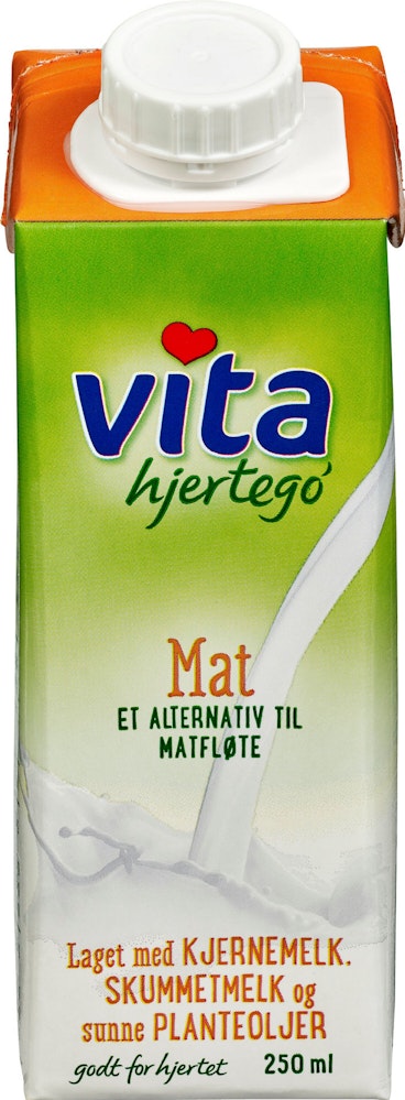 Vita Hjertego' Mat et Alternativ til Matfløte