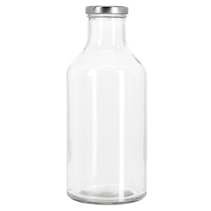 Clas Ohlson Glassflaske med skrukork 1 liter
