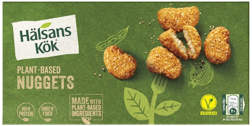 Bilde: © Hälsans Kök / Oda Hälsans Kök Plant-based Nuggets 300 g