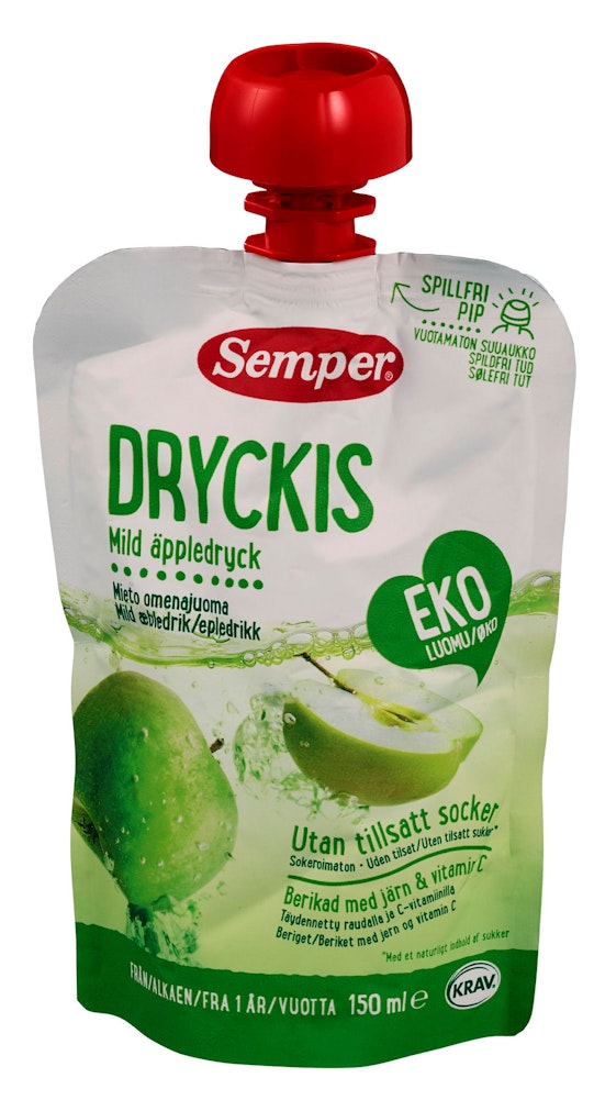 Semper Dryckis Mild Epledrikk fra 1 år