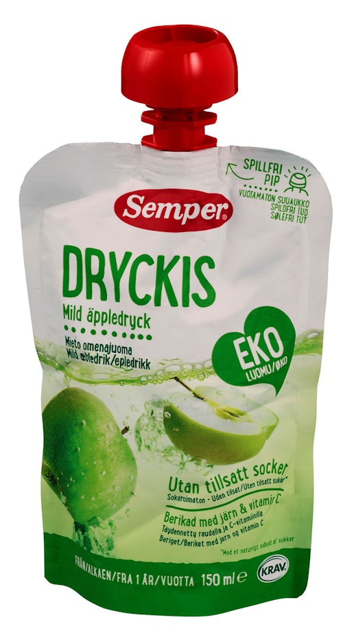 Bilde: © Semper / Oda Semper Dryckis Mild Epledrikk fra 1 år, 150 ml