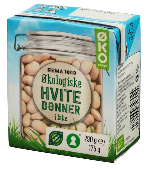 Kjøp REMA 1000 Store Hvite Bønner Økologisk, 290 g Kolonial.no Bønner, hvite, 25 kg, økologisk | Norganic