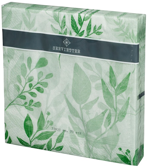 Bilde: © REMA 1000 / Kolonial.no REMA 1000 Serviett Assortert Farge/Motiv 9 20 stk