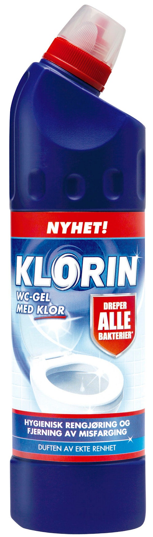 Bilde: © Klorin / Kolonial.no Klorin Klorin Wc-Gel Med Klor 750 ml