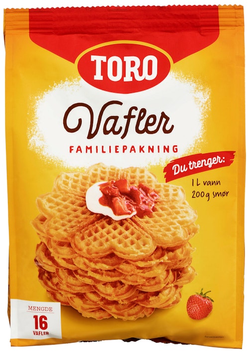 Bilde: © Toro / Kolonial.no Toro Vafler Familiepakning 591 g