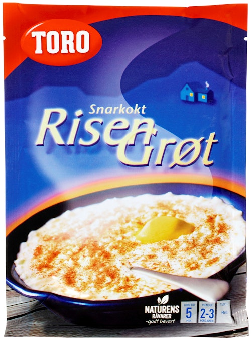 Bilde: © Toro / Kolonial.no Toro Risengrøt Snarkokt, 148 g