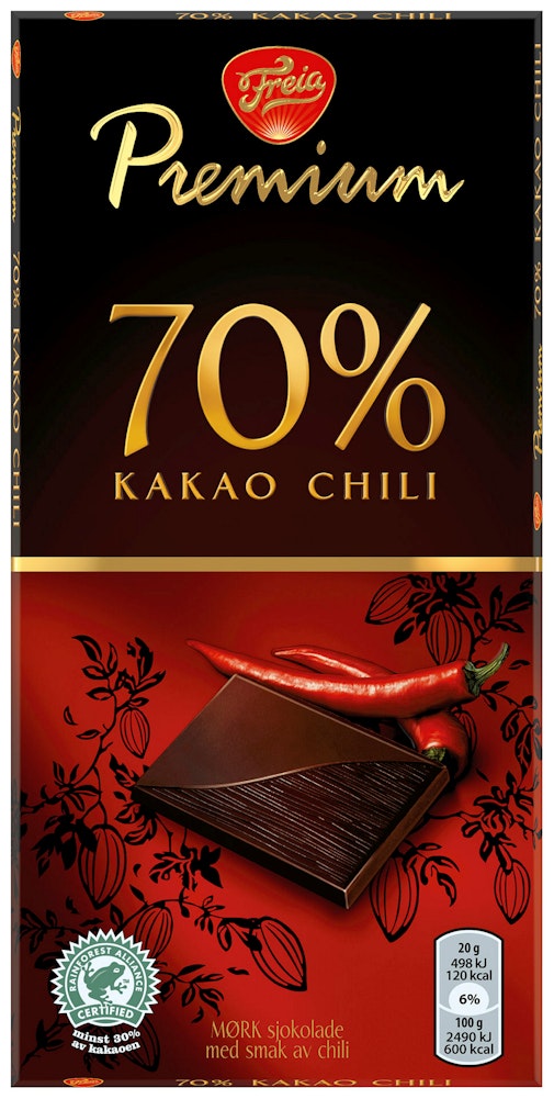 Freia Premium 70% Chili