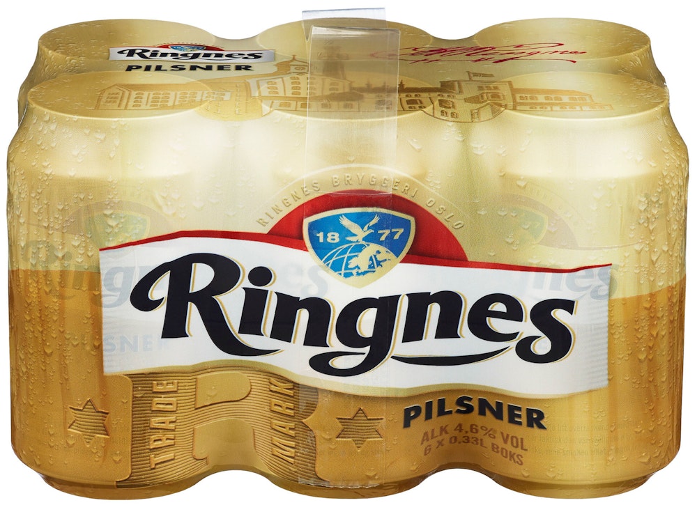 Ringnes Pilsner 6 x 0,33l