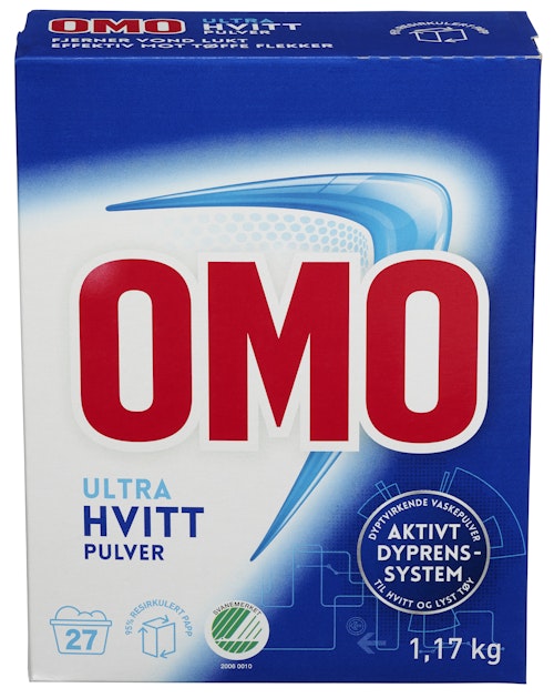Bilde: © OMO / Oda OMO Omo Ultra Hvitt 1,17 kg