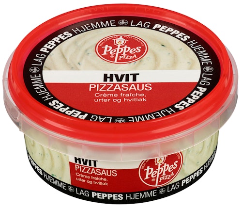Bilde: © Peppes Pizza / Kolonial.no Peppes Pizza Peppes Hvit Pizzasaus 140 g