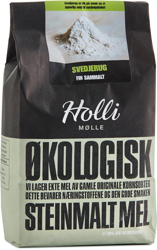 Holli Mølle Økologisk Svedjerug Finmalt, 1 kg