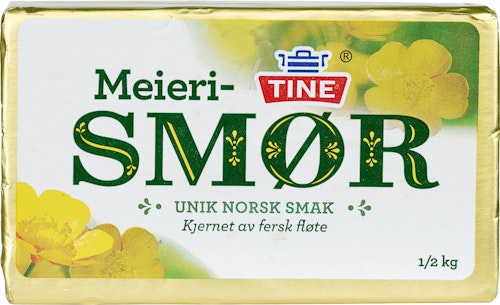 Bilde: © Tine / Kolonial.no Tine Ekte Meierismør 500 g