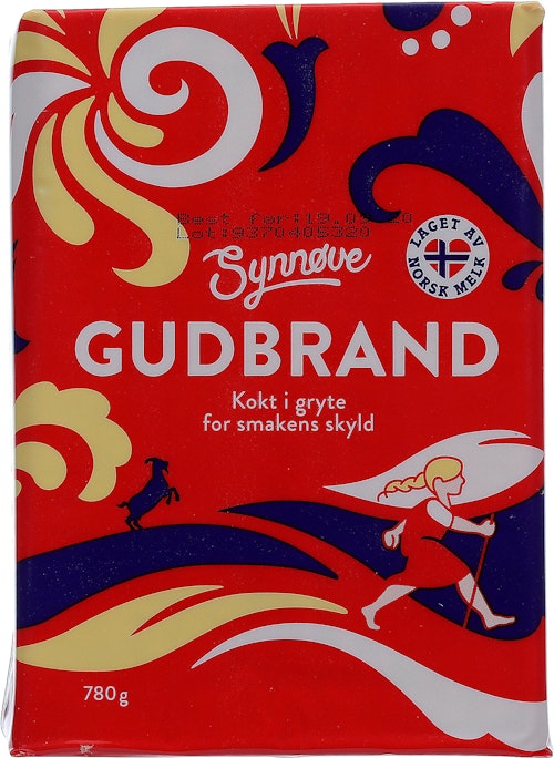 Bilde: © Synnøve / Kolonial.no Synnøve Gudbrandsdalsost 780 g