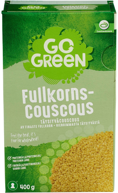 Bilde: © Go Green / Kolonial.no Go Green Fullkornscouscous 400 g