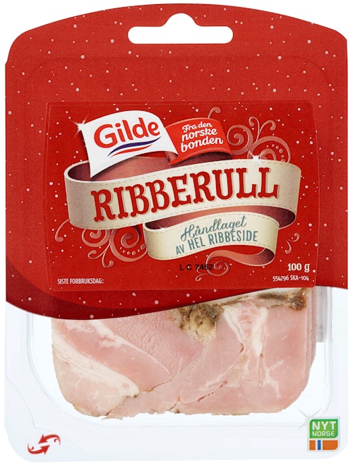 Bilde: © Gilde / Kolonial.no Gilde Ribberull Skivet 100 g