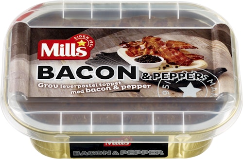 Bilde: © Mills / Oda Mills Pepperbaconpostei 185 g