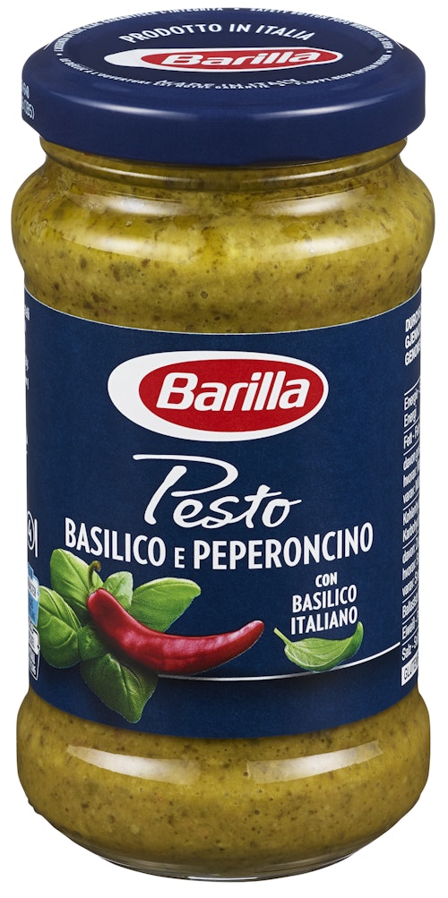 Bilde: © Barilla / Oda Barilla Pesto Basilico Peperoncino 195 g