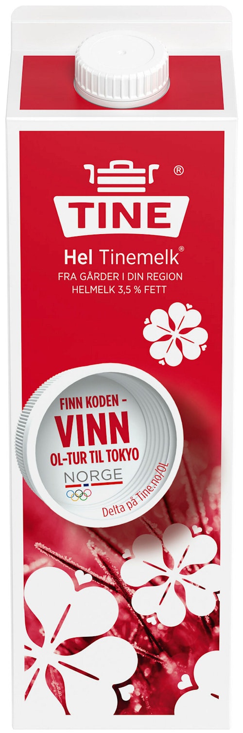 Bilde: © Tine / Kolonial.no Tine Tine Helmelk 1 l