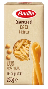 Bilde: © Barilla / Oda Barilla Grønnsakpasta Casarecce Kikerter 250 g