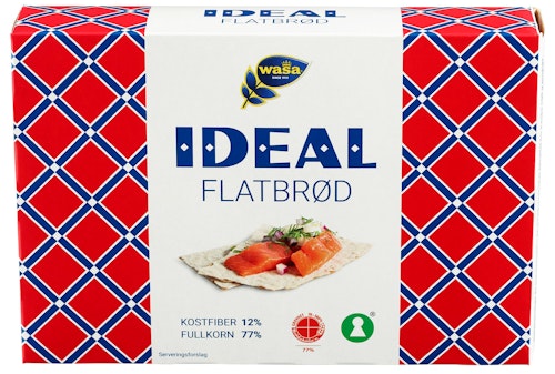 Bilde: © Ideal / Kolonial.no Ideal Flatbrød 300 g