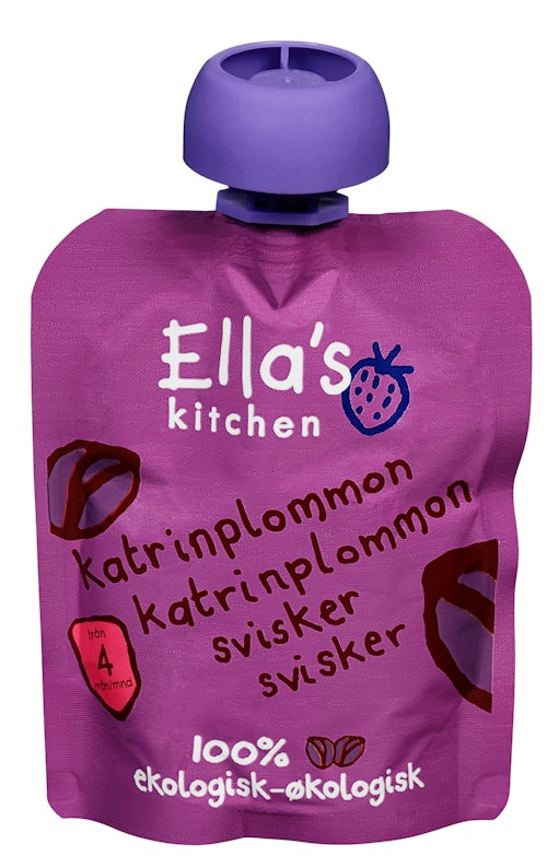 Bilde: © Ella's Kitchen / Kolonial.no Ella's Kitchen Sviske Sviske Fra 4 mnd, 70 g