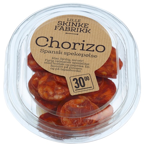 Bilde: © Lille Skinkefabrikk / Kolonial.no Lille Skinkefabrikk Chorizo 80 g