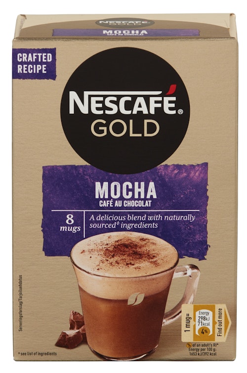 Bilde: © Nescafé / Oda Nescafé Nescafé Cafe Au Chocolat 8stk, 144 g
