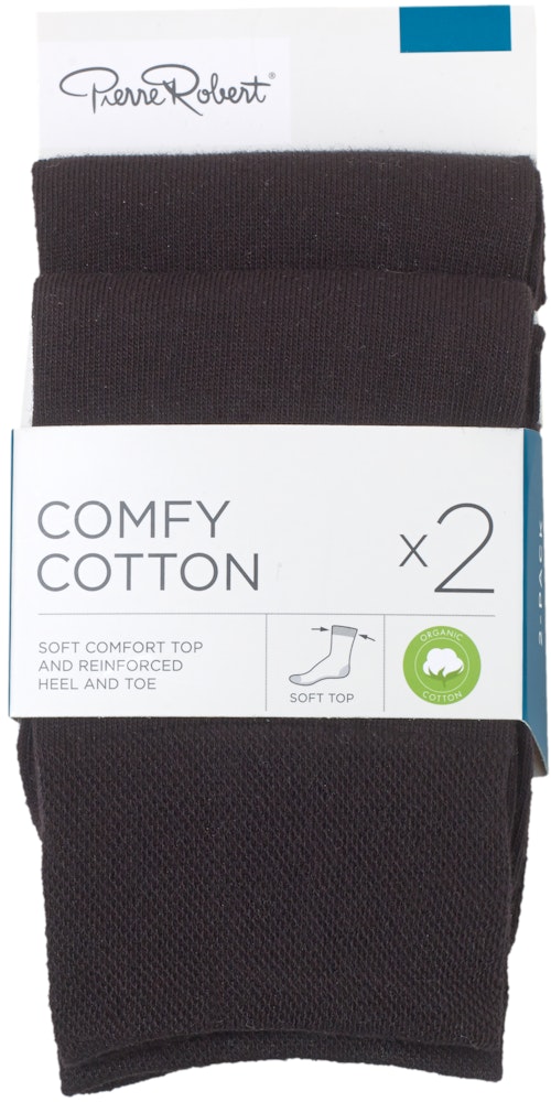 Bilde: © Pierre Robert / Oda Pierre Robert Comfy Cotton Sokker Str. 37-40, 2 par