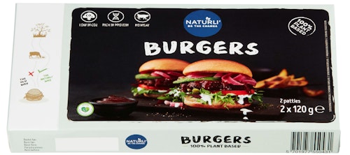 Bilde: © Naturli' / Kolonial.no Naturli' Naturli' Burgers 240 g