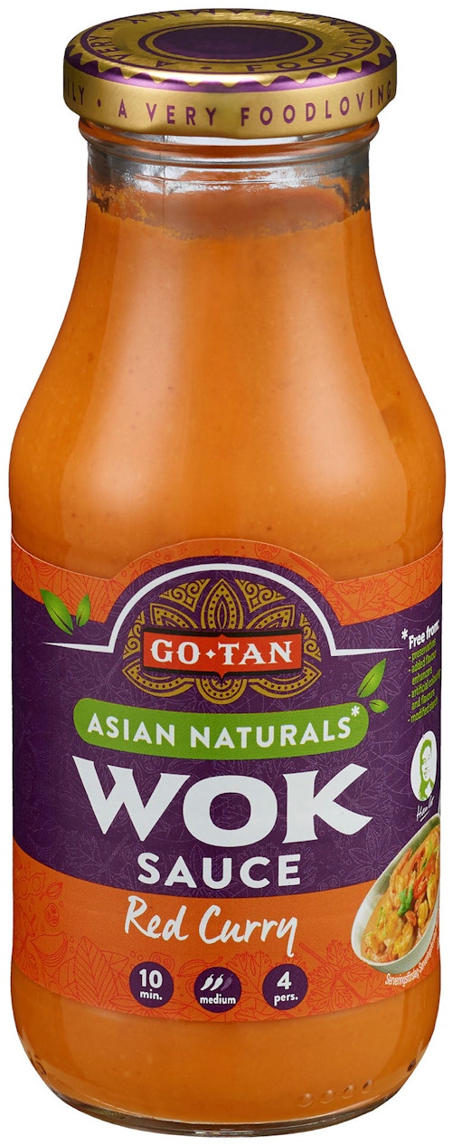 Bilde: © Go Tan / Kolonial.no Go Tan Red Curry Wok 240 ml