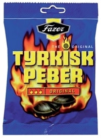 Bilde: © Fazer / Kolonial.no Fazer Tyrkisk Pepper Original, 120 g