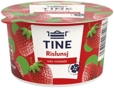 Bilde: © Tine / Oda Tine Rislunsj Med Jordbær Piano, 150 g