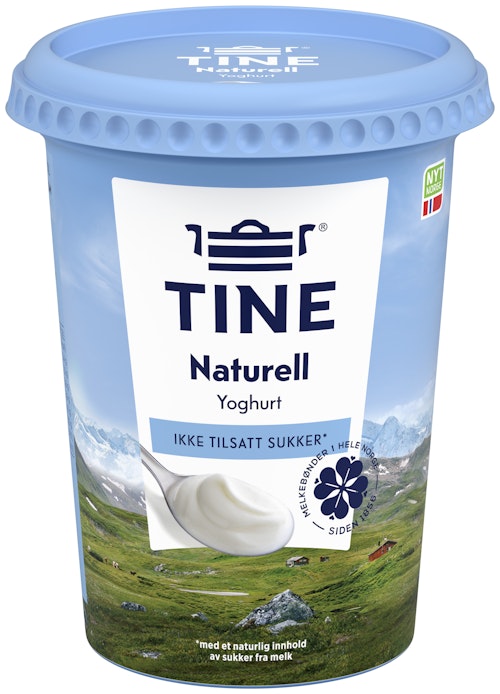 Bilde: © Tine / Oda Tine Yoghurt Naturell 500 g