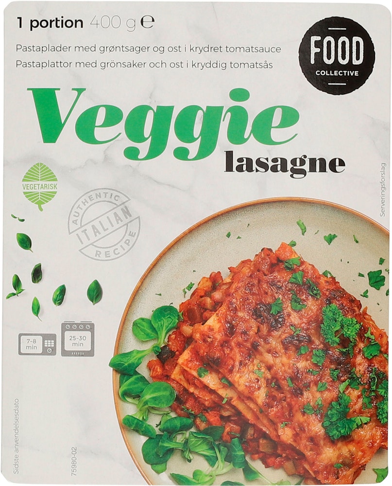 Food Collective Veggie Lasagne