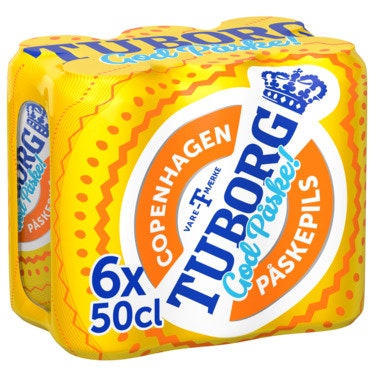 Bilde: © Tuborg / Oda Tuborg Tuborg Påskepils 6 x 0,5L