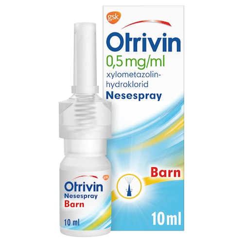 Bilde: © Otrivin / Oda Otrivin Otrivin Nesespray Barn 0,5mg, 10 ml