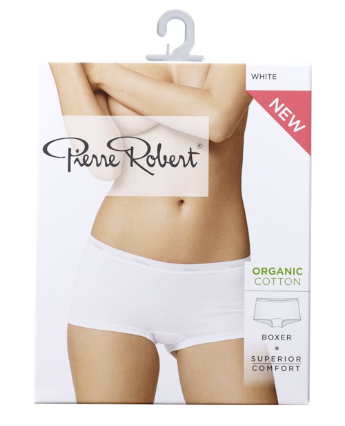 Bilde: © Pierre Robert / Kolonial.no Pierre Robert Cotton Boxer White, str. L, 1 stk