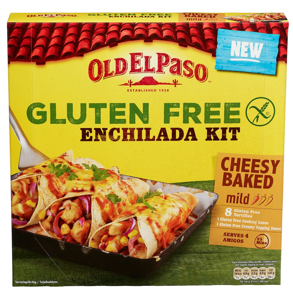 Old El Paso Enchilada Kit Glutenfri