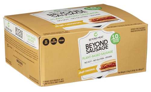Bilde: © Beyond Meat / Kolonial.no Beyond Meat Beyond Vegetarpølser Bratwurst, 10 stk
