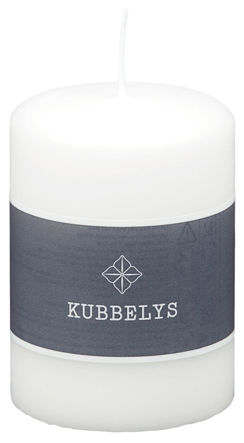 Kubbelys Hvit 7x10 cm