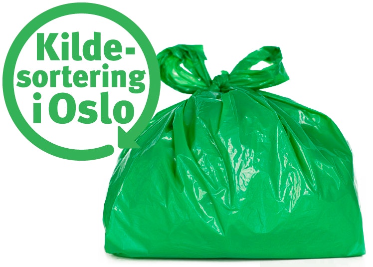 Renovasjons- og gjenvinningsetaten Oslo Kommune Kildesorteringsposer til matavfall Rull med 40 poser
