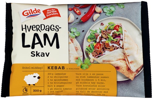 Bilde: © Gilde / Oda Gilde Hverdagslam Skav