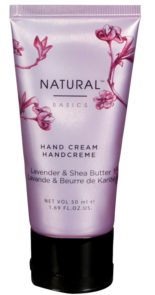 Natural Basics Moisturising Hand Cream, Lavender & Shea Butter