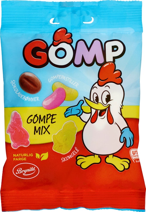 Bilde: © Brynild / Kolonial.no Brynild Gompemix 70 g